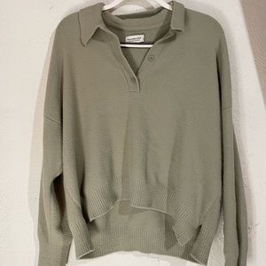 Abercrombie & fitch v-neck sweater polo